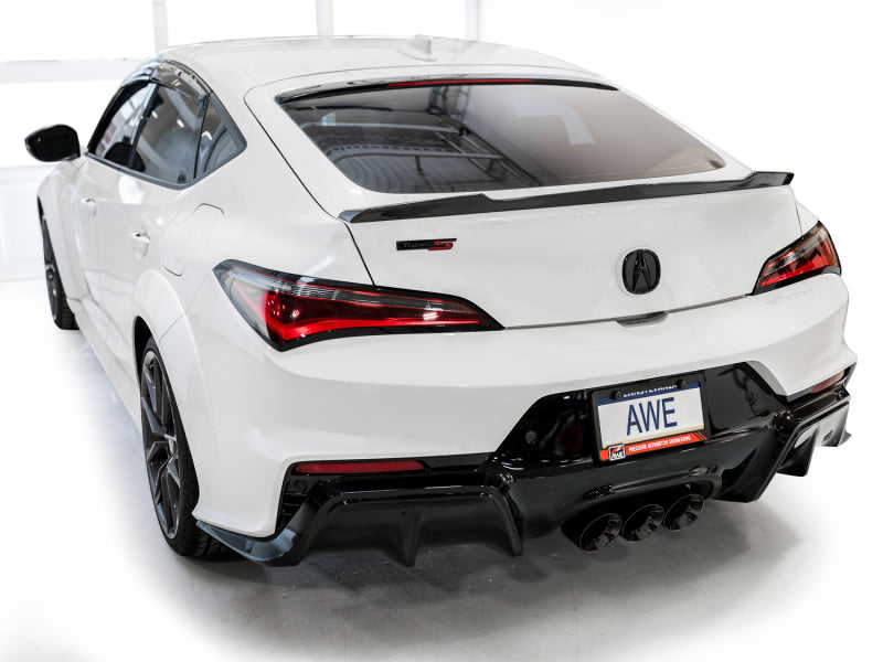 AWE Tuning 2024 Acura Integra Type S DE5 FWD Touring Edition Exhaust w/ Triple Diamond Black Tips