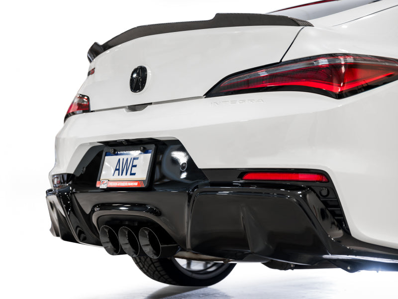 AWE Tuning 2024 Acura Integra Type S DE5 FWD Touring Edition Exhaust w/ Triple Diamond Black Tips