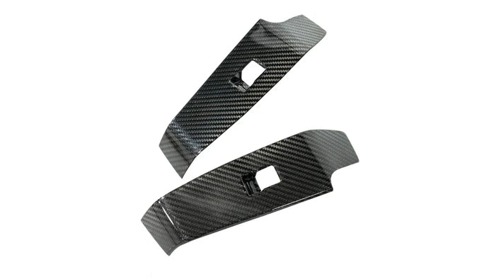 OLM LE Carbon Fiber Window Switch Panel Covers (Set of 4) for 2022+ Honda Civic