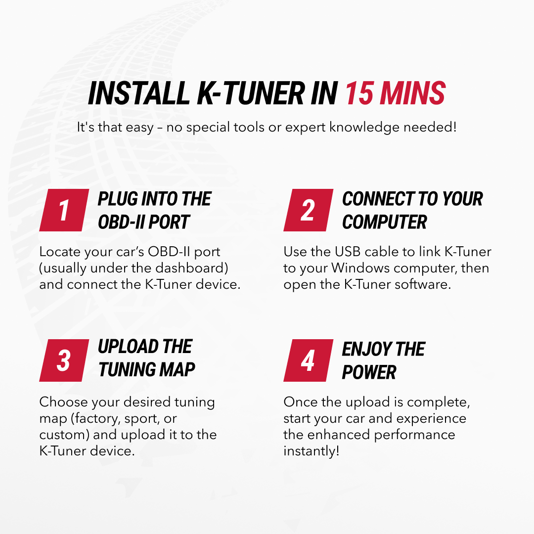 KTuner V2.0 Tuning Package w/ Free TSP Tune & 2 Day Shipping!