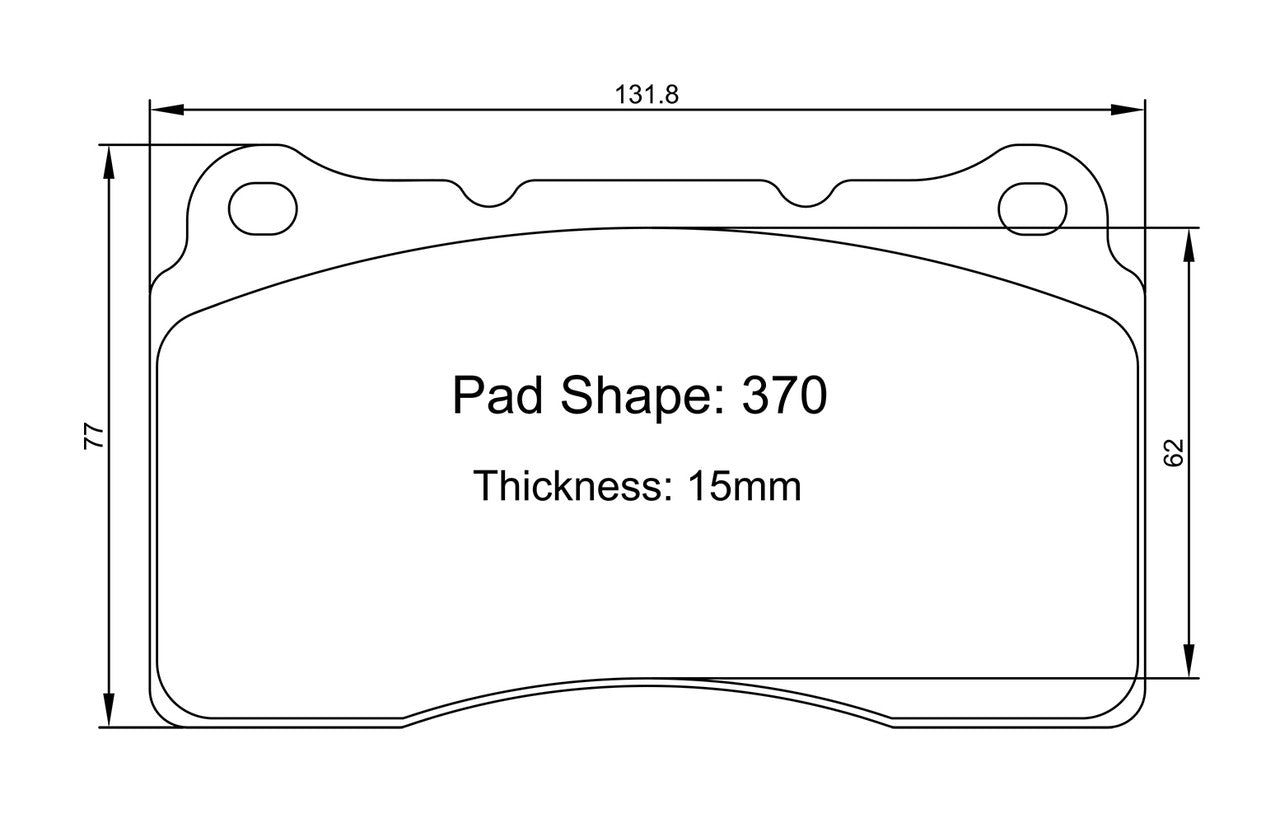 Paragon PBP370 Brake Pads