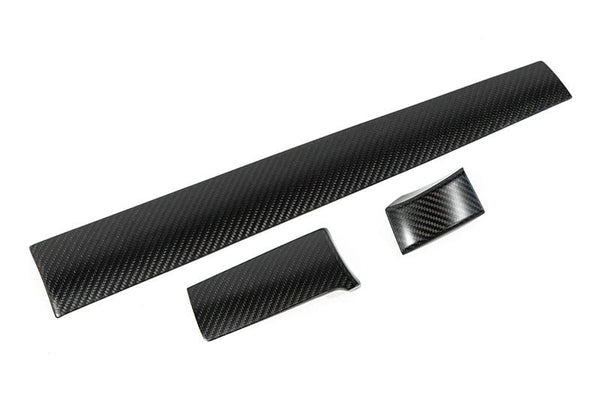 OLM 2016-2021 Honda Civic Carbon Fiber Interior Dash Trim Cover (Matte Finish)