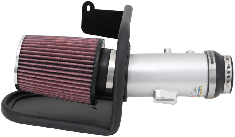 K&N 13-14 Honda Accord 3.5L V6 69 Series Typhoon Air Intake System - Silver Cold Air Intake Kit