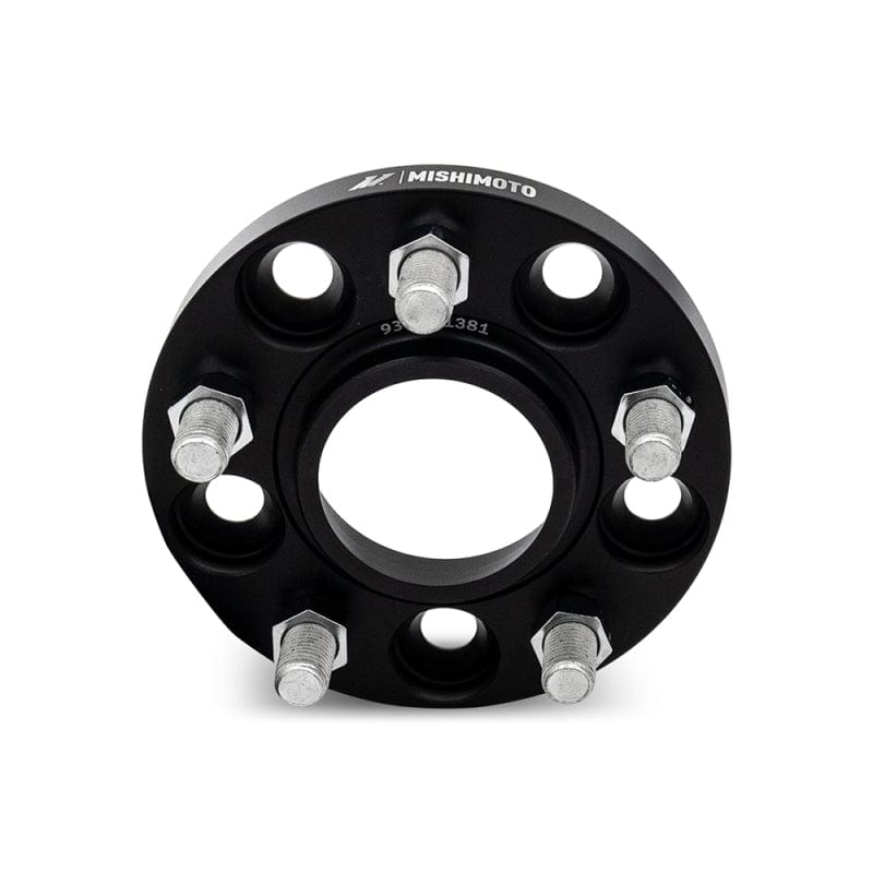 Mishimoto 5X114.3 20MM Wheel Spacers - Black - Two Step Performance