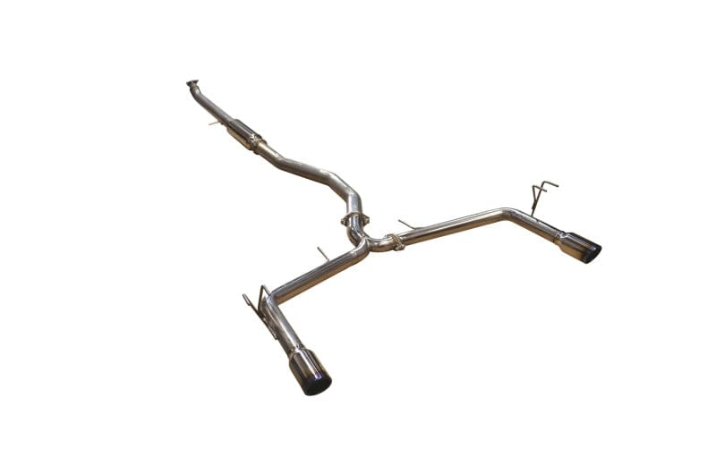 Injen 16-20 Honda Civic 1.5L Turbo 4Cyl (Sedan) 63mm SS Cat-Back Exhaust w/ Dual Burnt Titanium Tips - Two Step Performance