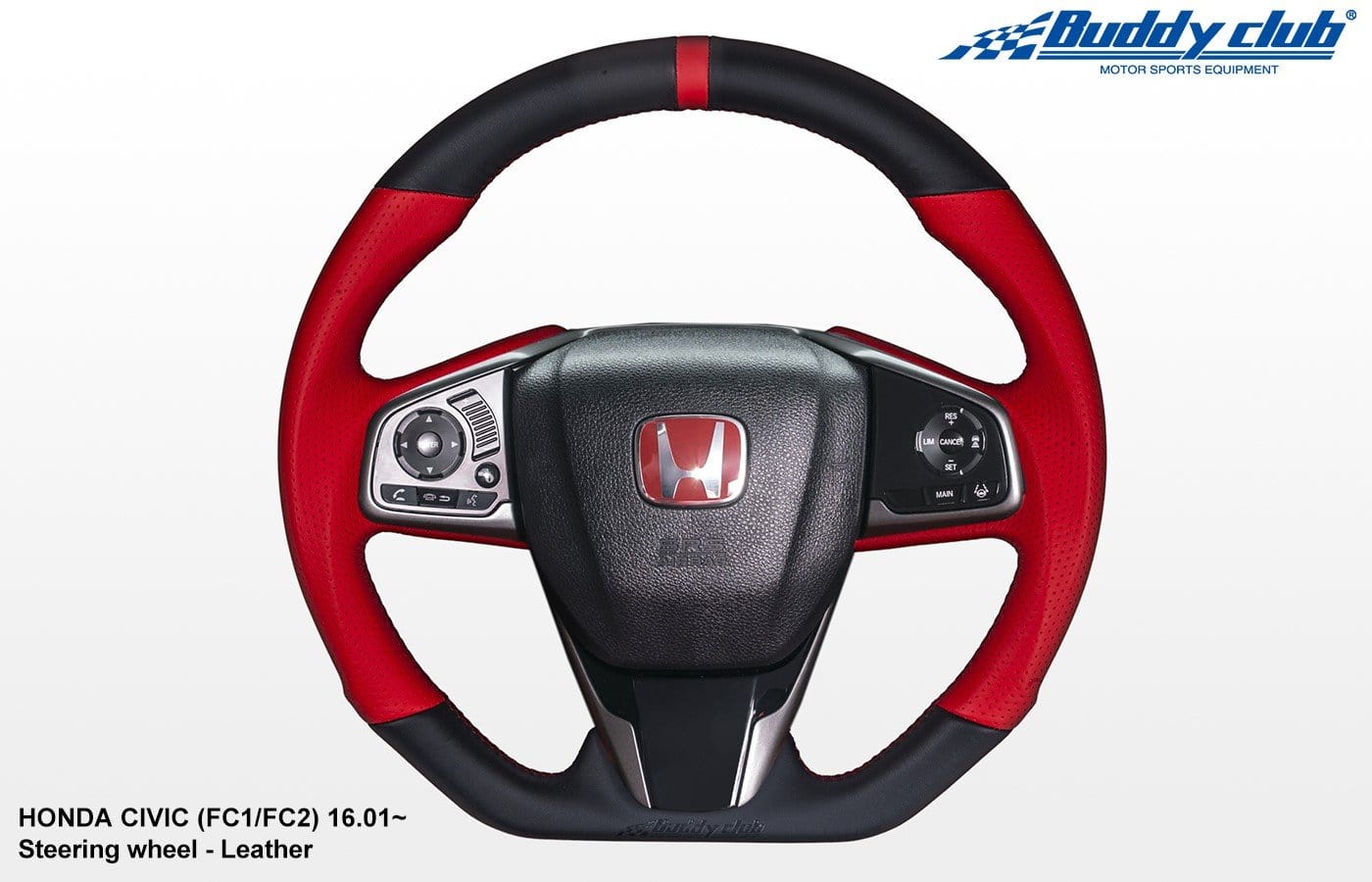 Racing Spec Steering Wheel for 2016+ Honda Civic - Two Step Performance