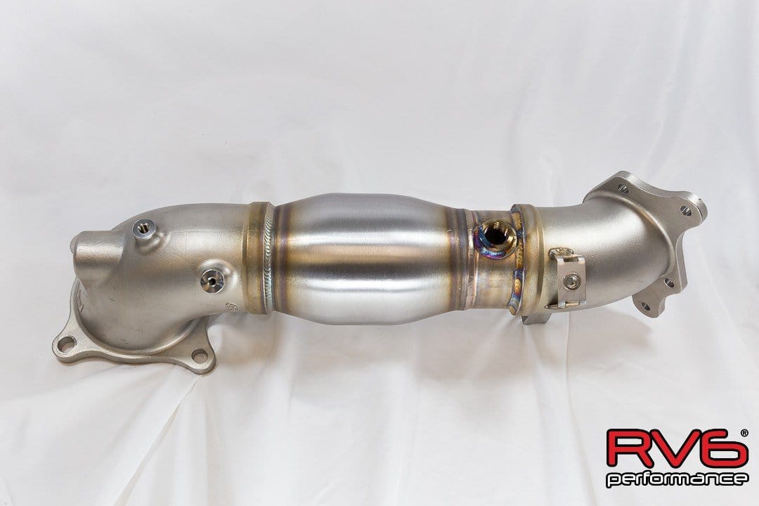 High Temp Catted Downpipe for 18+ Accord 2.0T-Type-R Turbo Ready - Two Step Performance