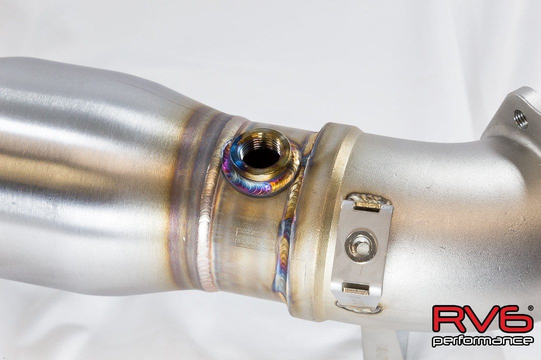 High Temp Catted Downpipe for 18+ Accord 2.0T-Type-R Turbo Ready - Two Step Performance