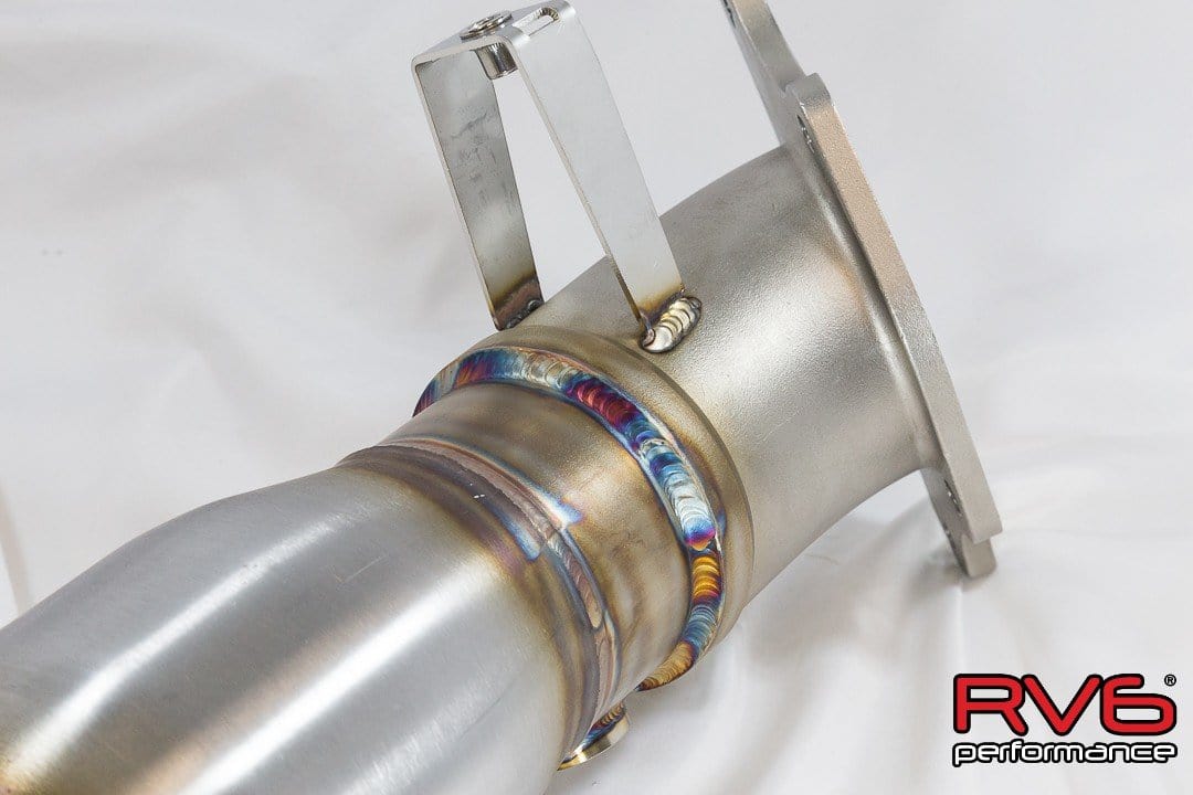 High Temp Catted Downpipe for 18+ Accord 2.0T-Type-R Turbo Ready - Two Step Performance