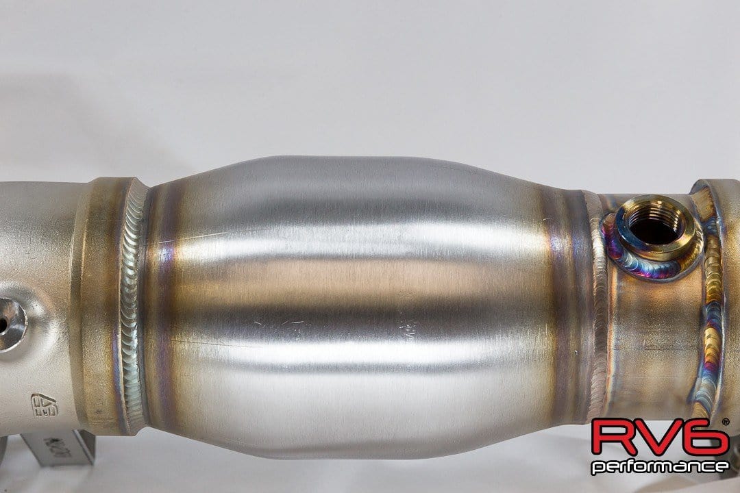 High Temp Catted Downpipe for 18+ Accord 2.0T-Type-R Turbo Ready - Two Step Performance