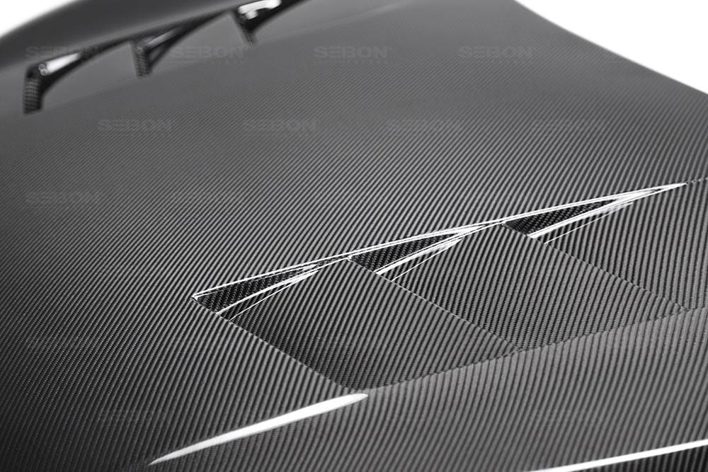 Carbon Fiber Hood for 2016+ Honda Civic - Two Step Performance