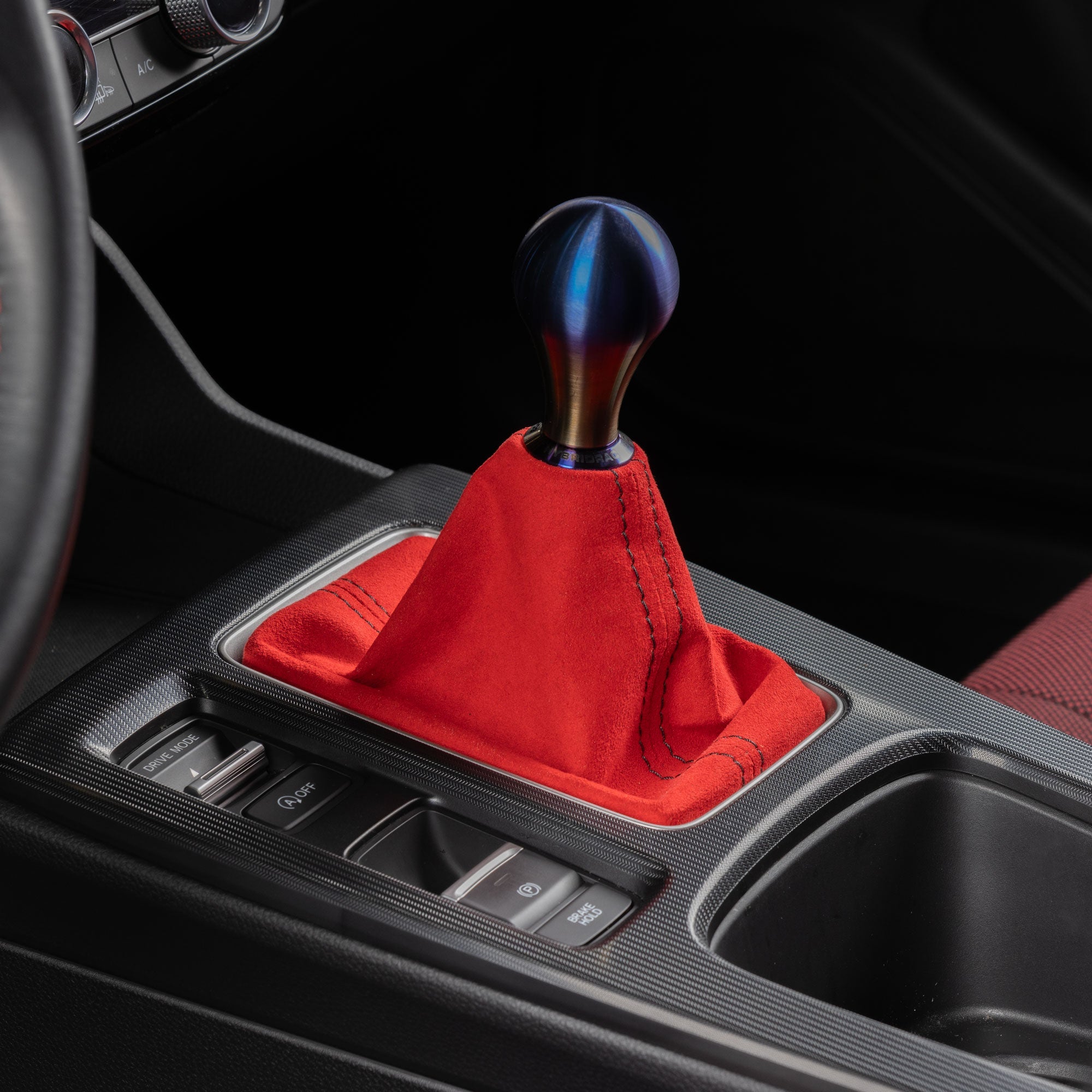 Hybrid Racing Alcantara Shift Boot (22+ Honda Civic)