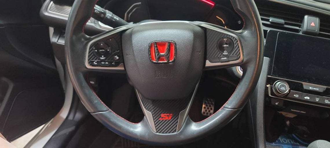 Steering Wheel Button Inlay for 2016+ Honda Civic - Two Step Performance