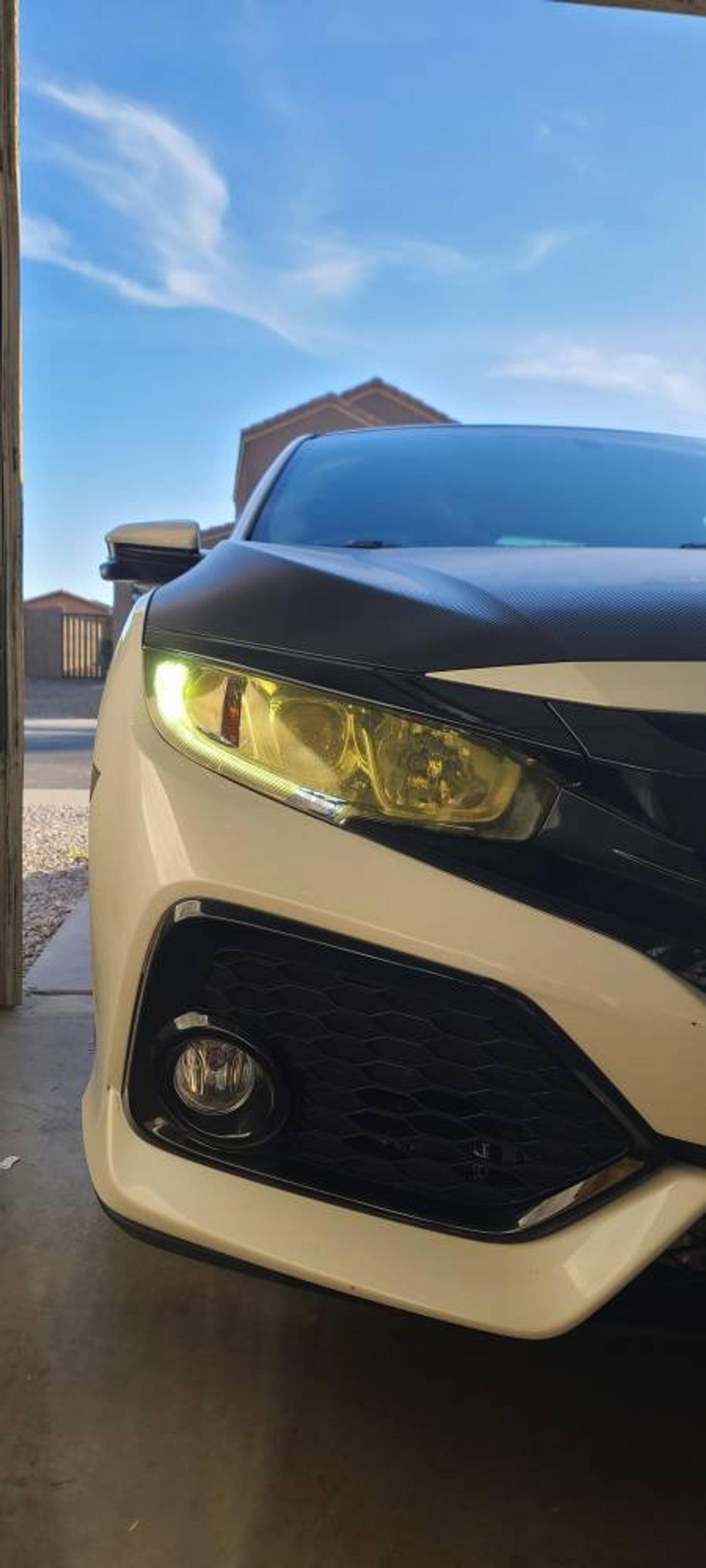 Headlight Tint for 2016+ Honda Civic Touring and Projector Style Headlights - Two Step Performance