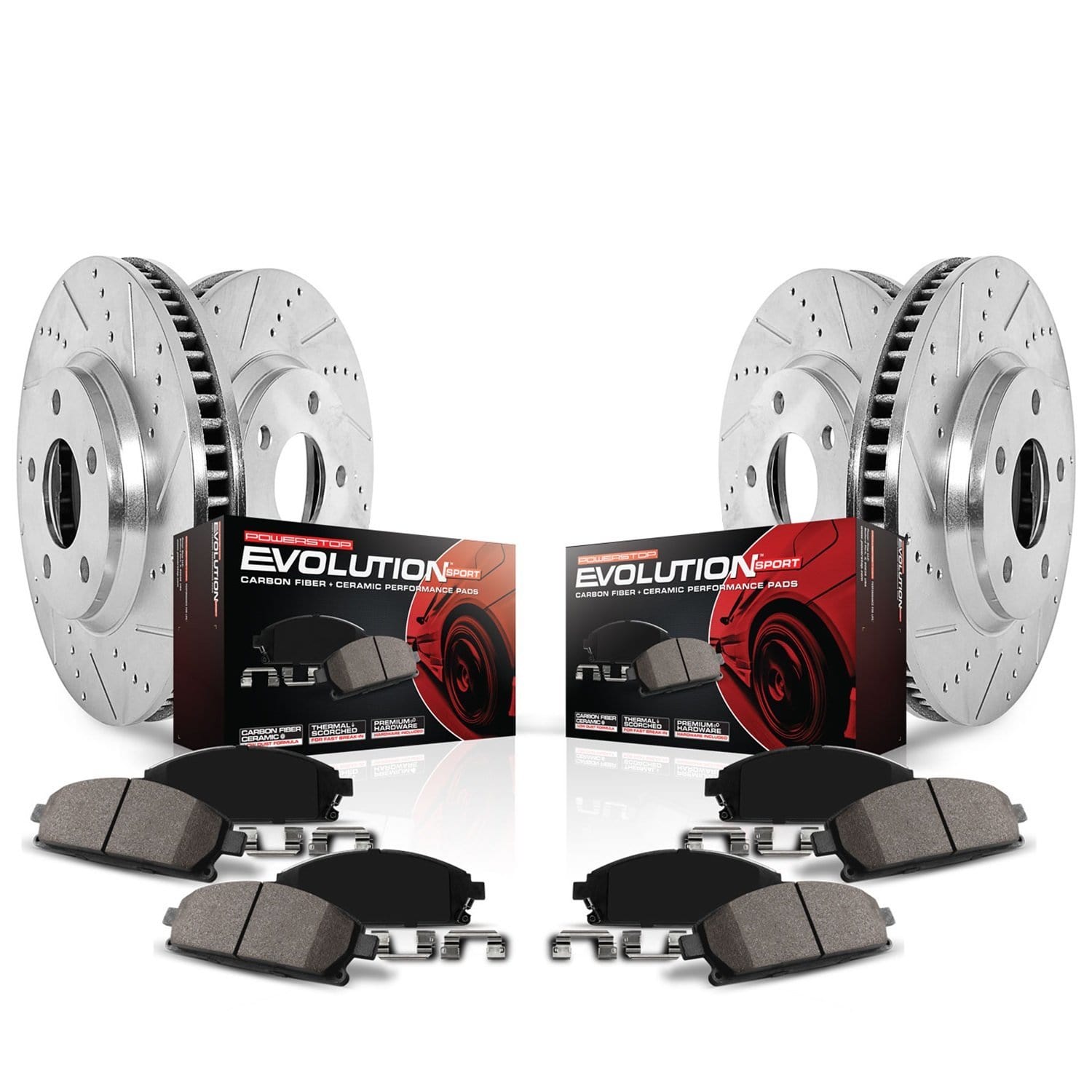 Z23 Evolution Sport Brake Kit for 2017+ Honda Civic Si - Two Step Performance