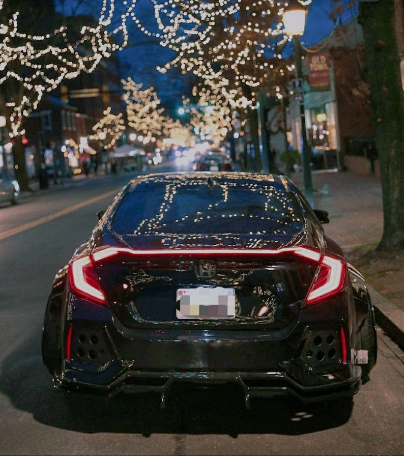 10th Gen Civic Si Sedan Rear Vents - Two Step Performance