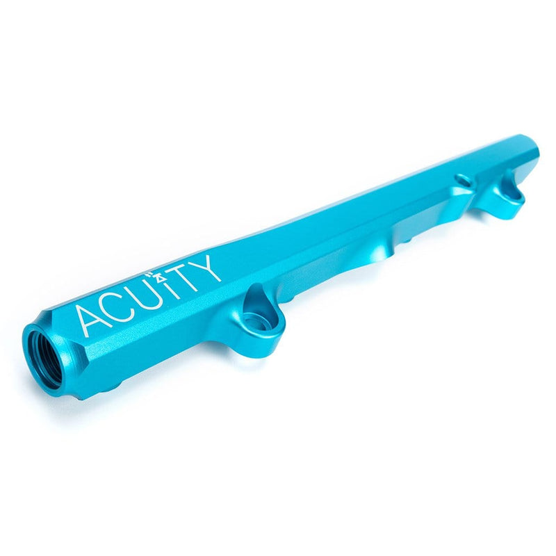 Honda K-Series Fuel Rail in Satin Teal Finish by Acuity 1913-TEL